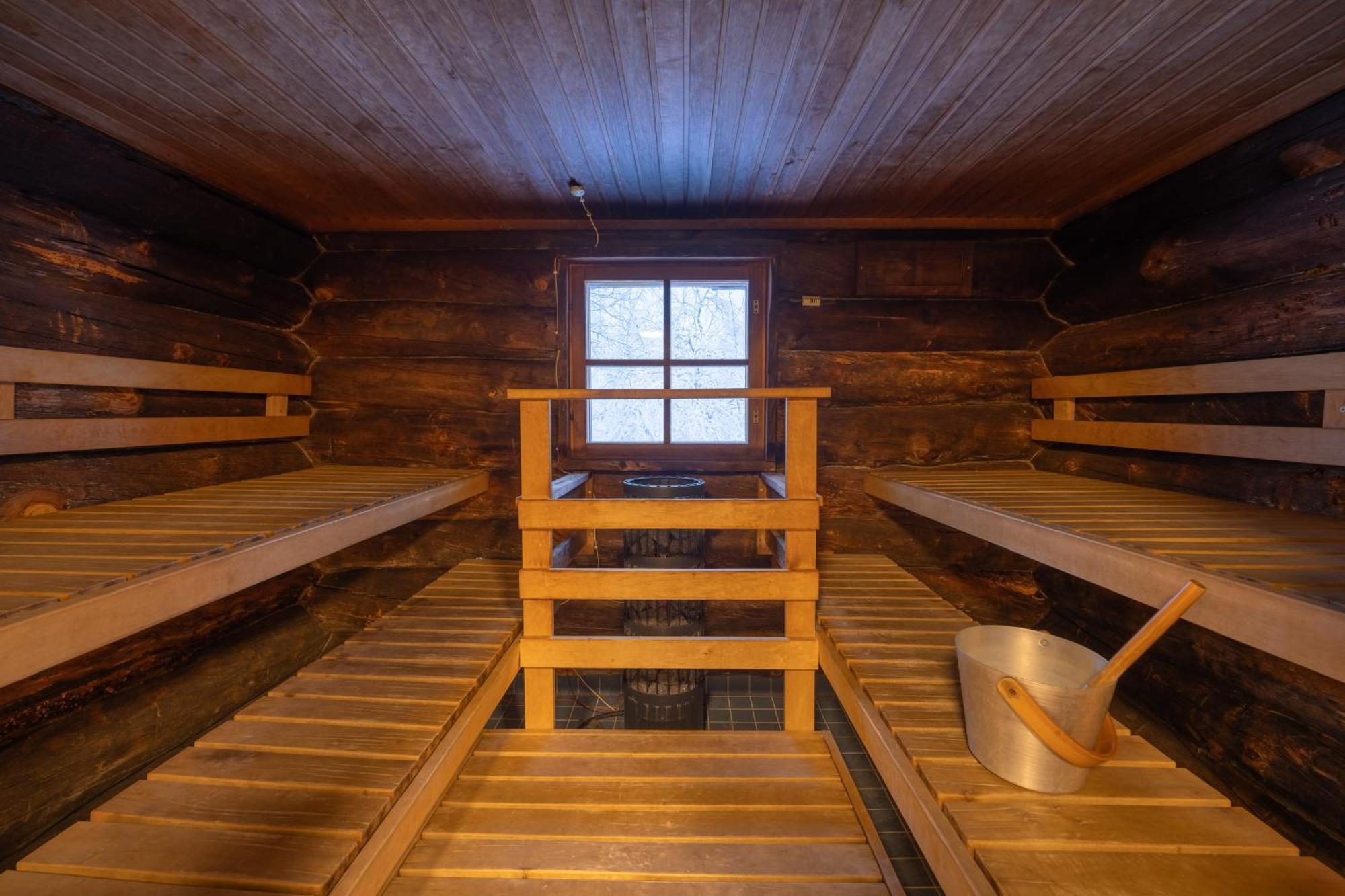 Kuukkeli Log Houses Teerenpesae Saariselka Exterior foto