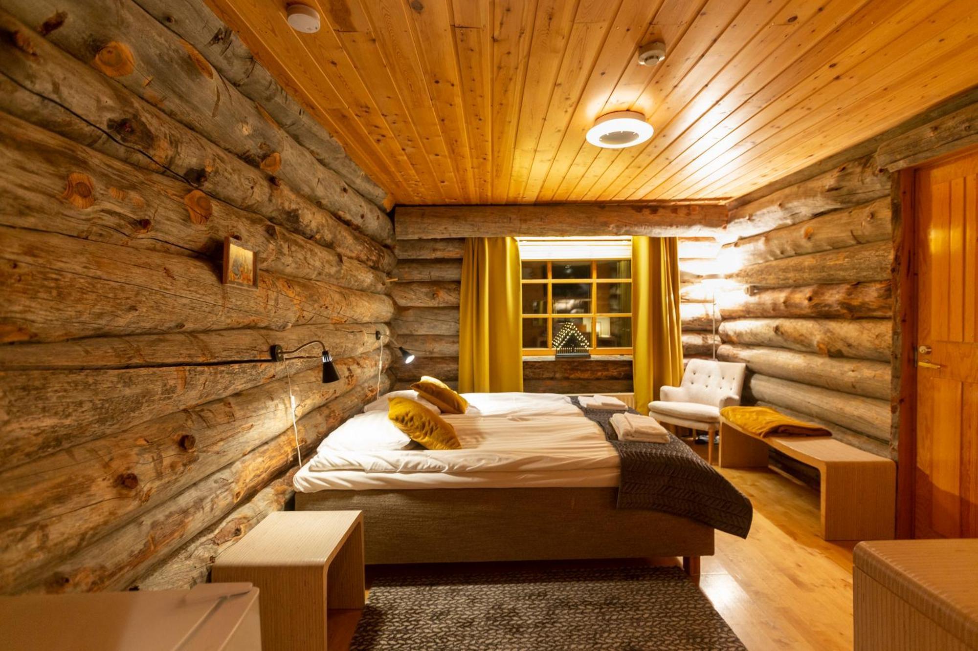 Kuukkeli Log Houses Teerenpesae Saariselka Exterior foto