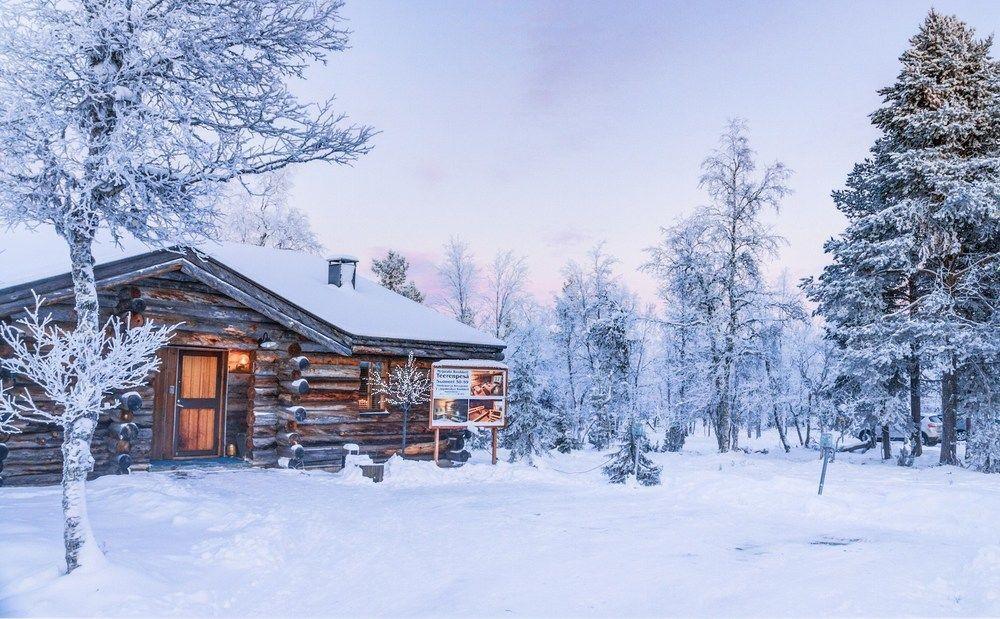 Kuukkeli Log Houses Teerenpesae Saariselka Exterior foto