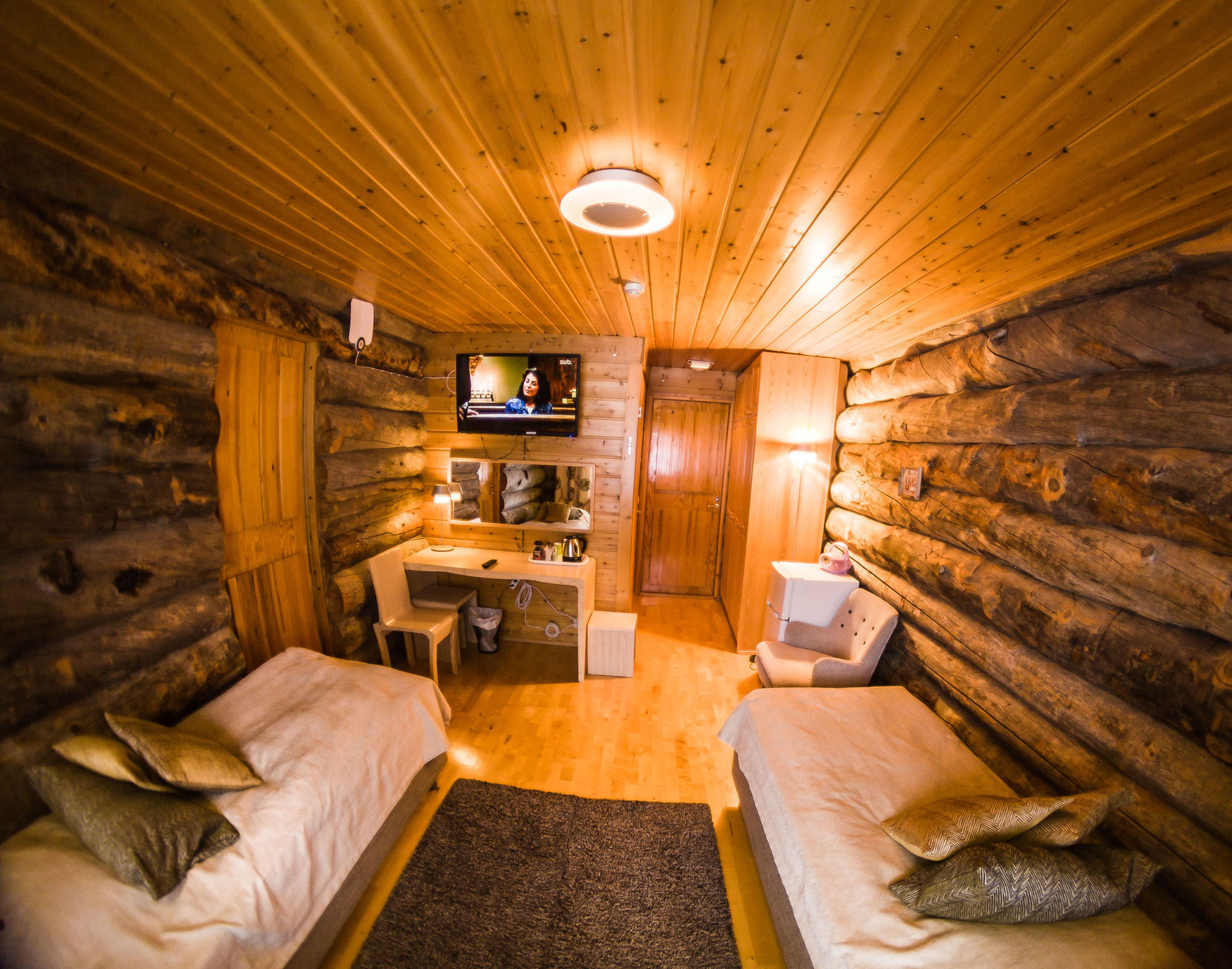 Kuukkeli Log Houses Teerenpesae Saariselka Exterior foto