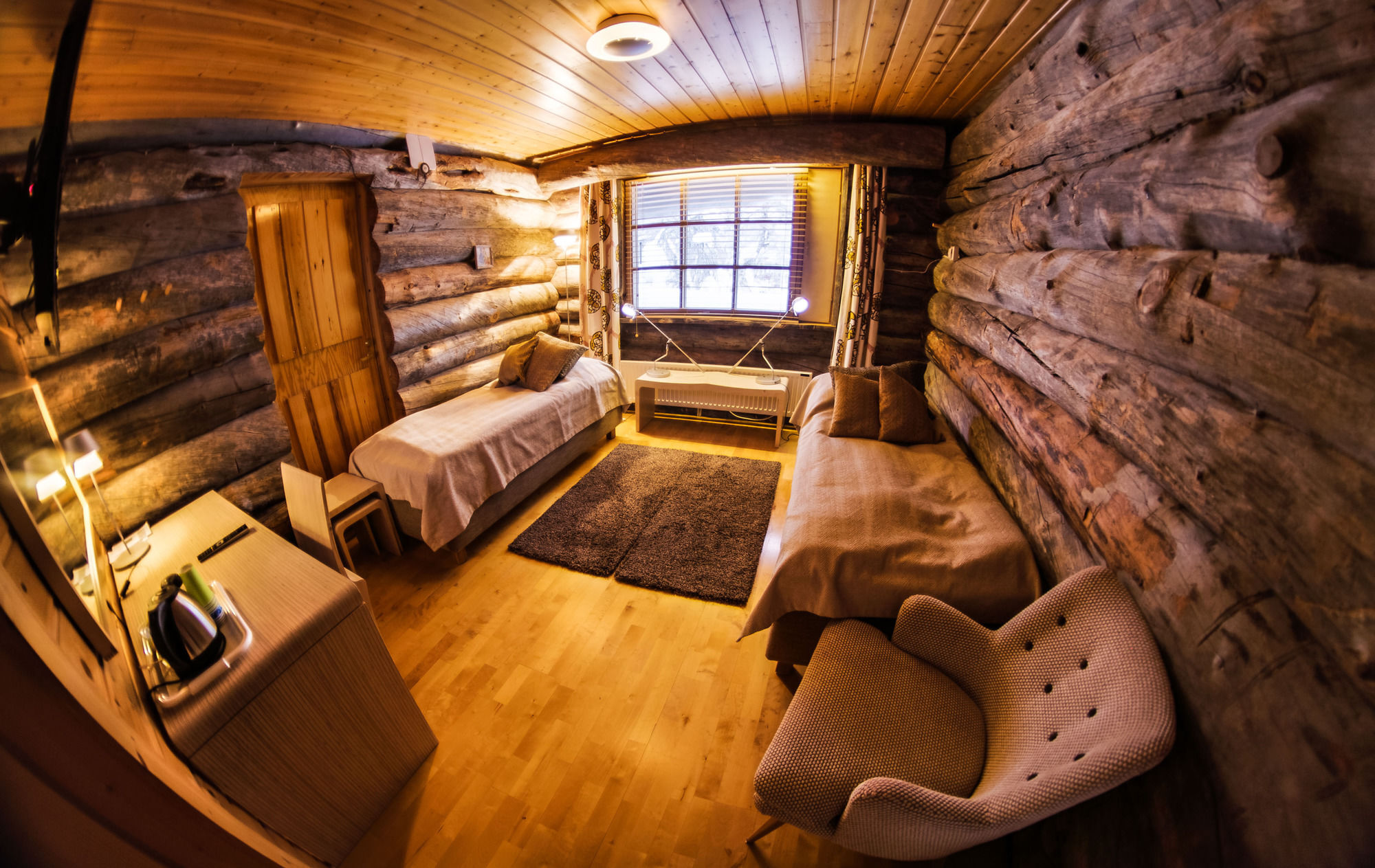 Kuukkeli Log Houses Teerenpesae Saariselka Exterior foto